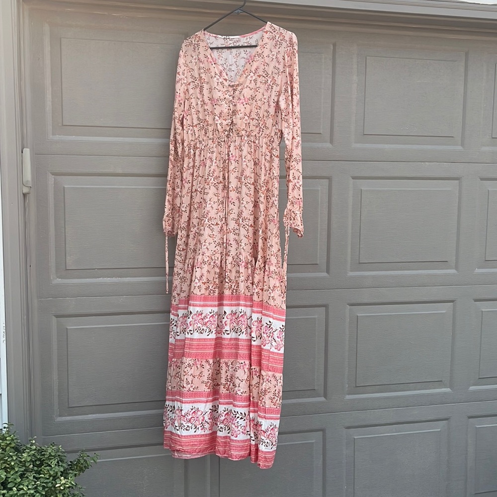 Maxi boho dress